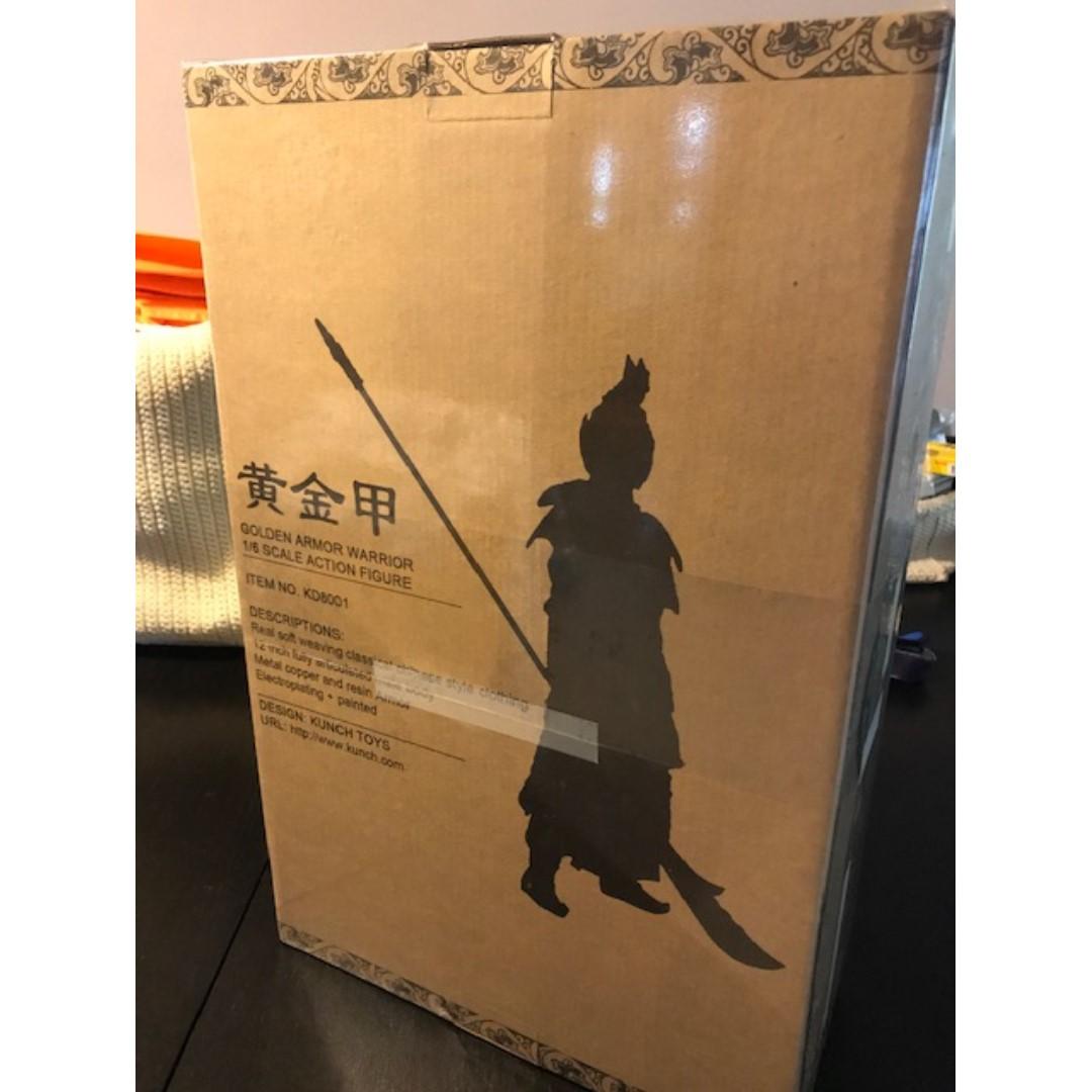 Kunch Toys 12 inch Golden Armor Warrior (Image of Jay Chou), Hobbies