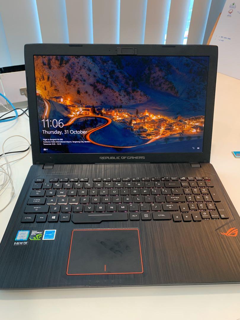 Laptop Gaming Asus Rog Gl553vd Elektronik Komputer Laptop Di Carousell