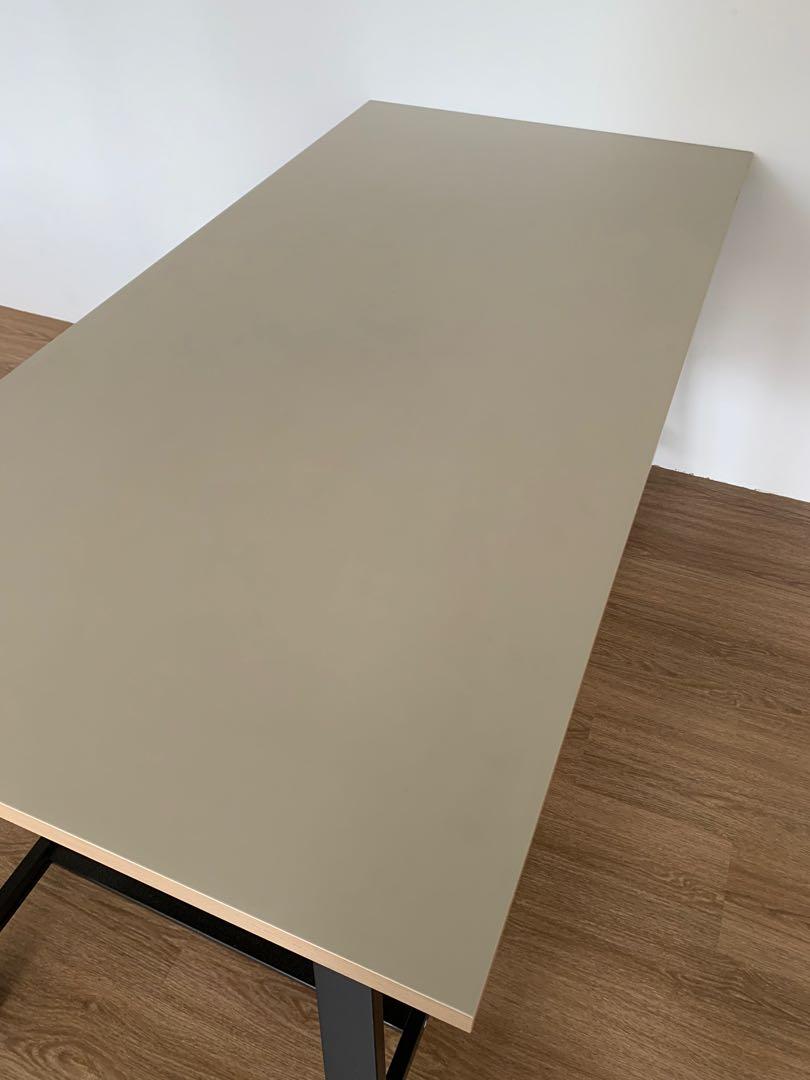 Lightly used IKEA Table & Leg frame, Furniture, Tables & Chairs on