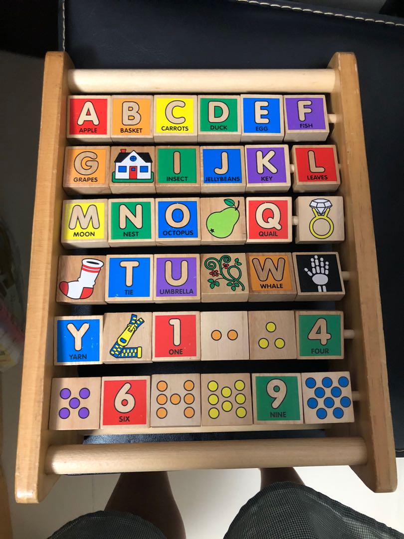 melissa and doug abc 123 abacus