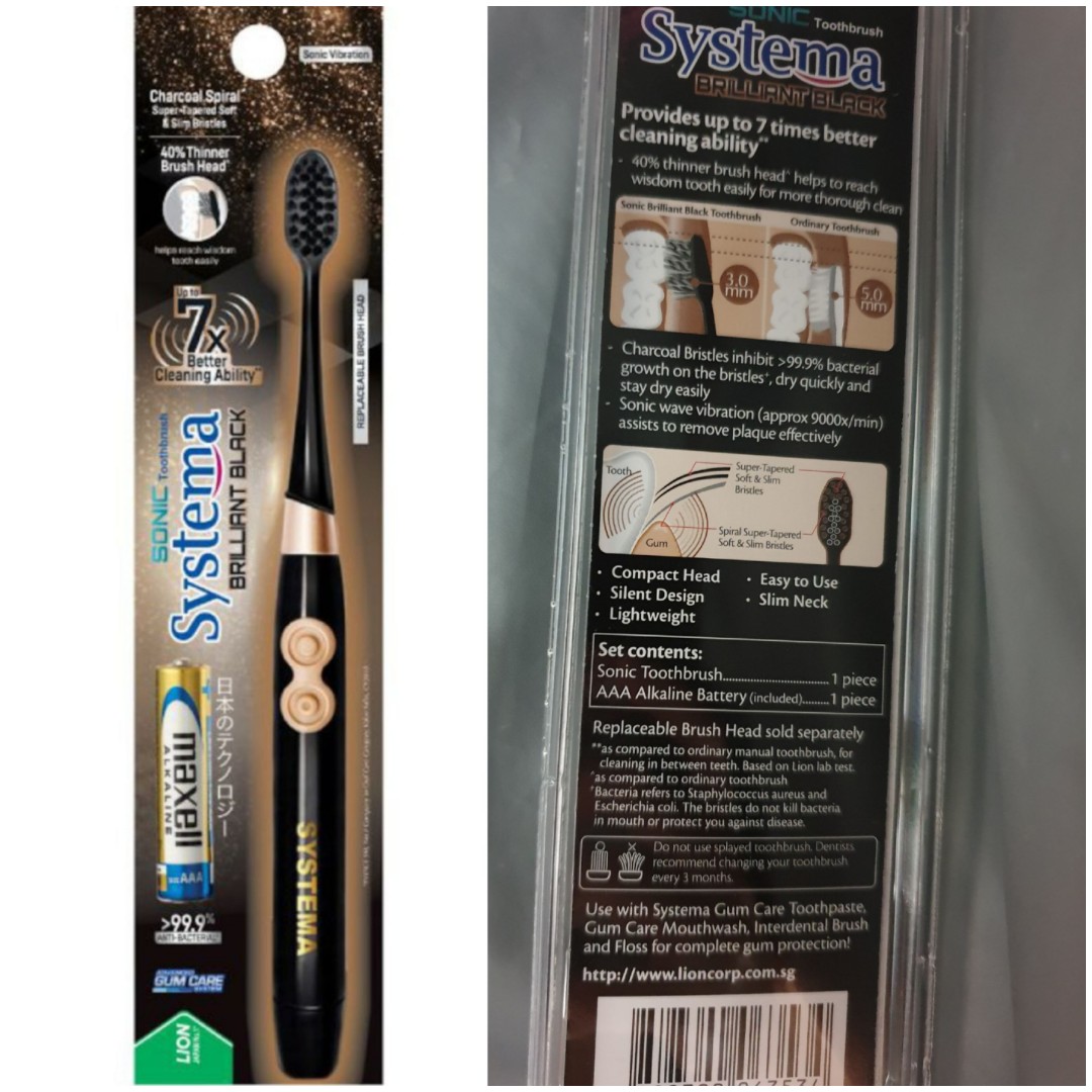 systema electric toothbrush