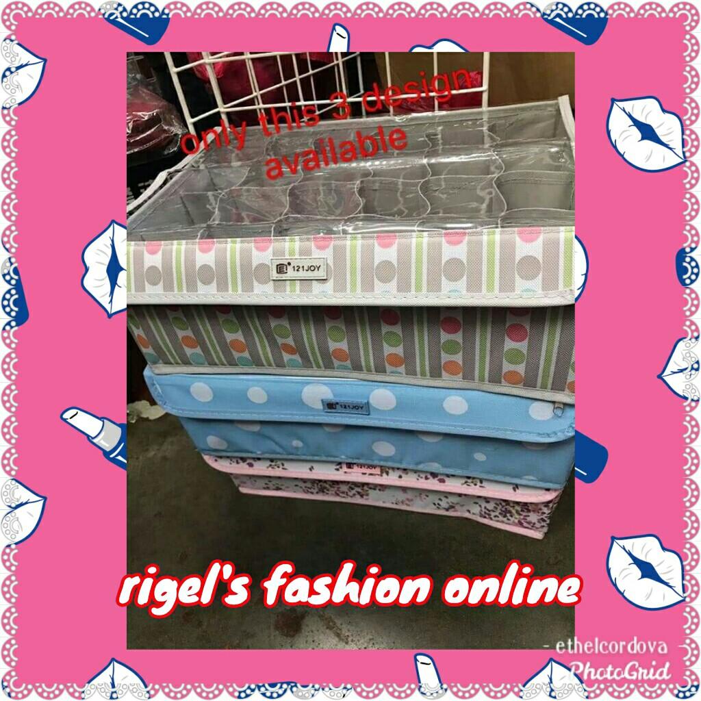 Panty organizer (Category: Storage Boxes & Baskets) located in Quezon City. Submitted by rigelsfashiononline (Listing ID 259844715, Image 2). Description: Panty organizer (24 grid) size:38×12×30cm Php 200.