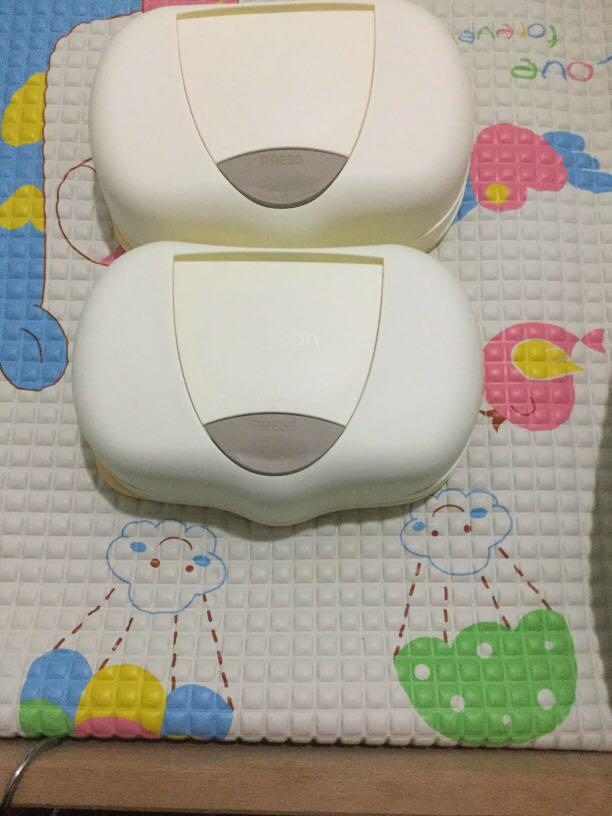 Pigeon wet wipes case box dispenser Babies Kids Going Out