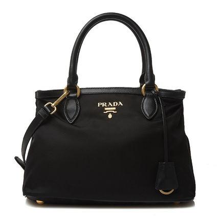 Prada borsa a mano tessuto deals