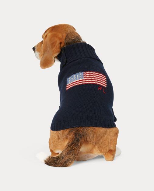 Ralph Lauren Dog Cashmere Sweater, Pet Supplies, Health & Grooming on  Carousell