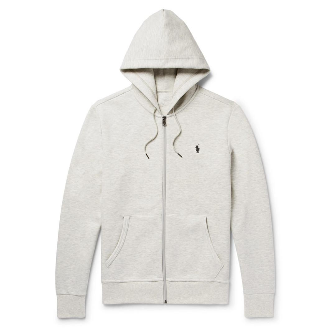 Ralph Lauren Grey Hoodie, Men's Fashion, Tops u0026 Sets, Tshirts u0026 Polo Shirts  on Carousell