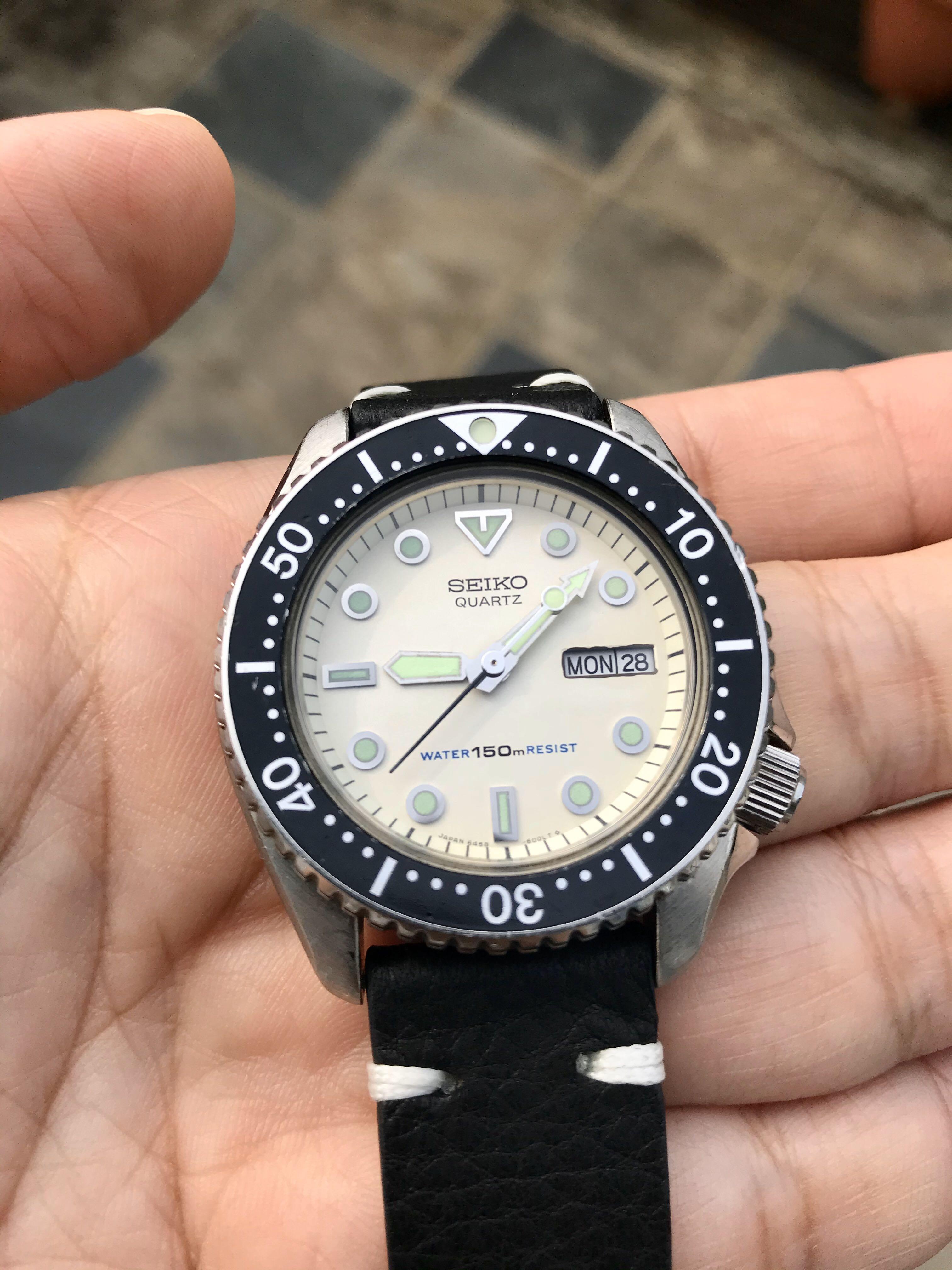Rare Seiko Vintage Quartz Diver Watch 6458-600B, Men's Fashion, Watches &  Accessories, Watches on Carousell