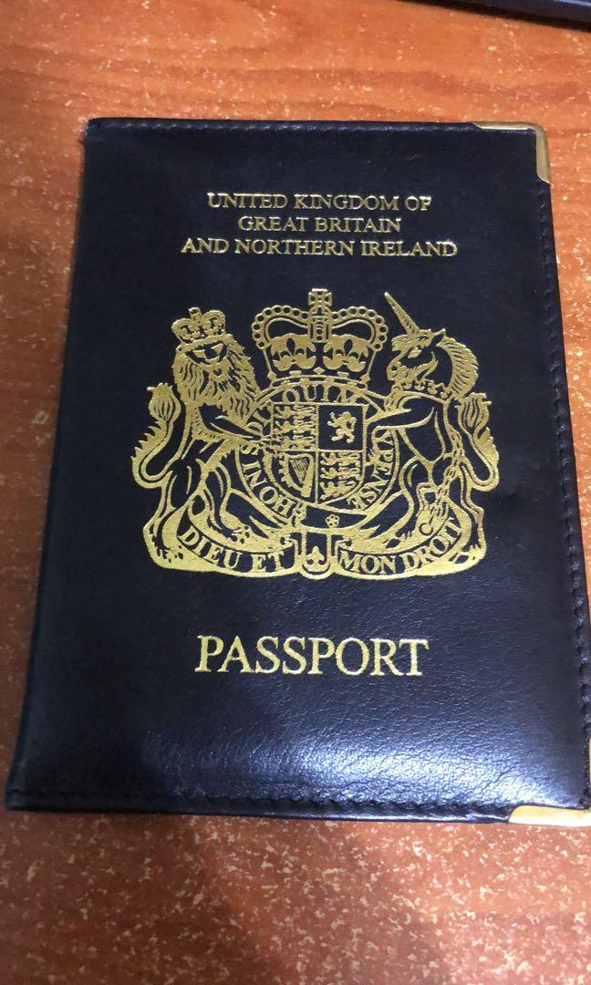 Rare Uk Great Britain And Ireland Passport Cover Everything Else On Carousell