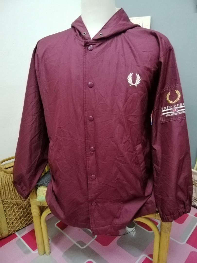 fred perry coach jacket