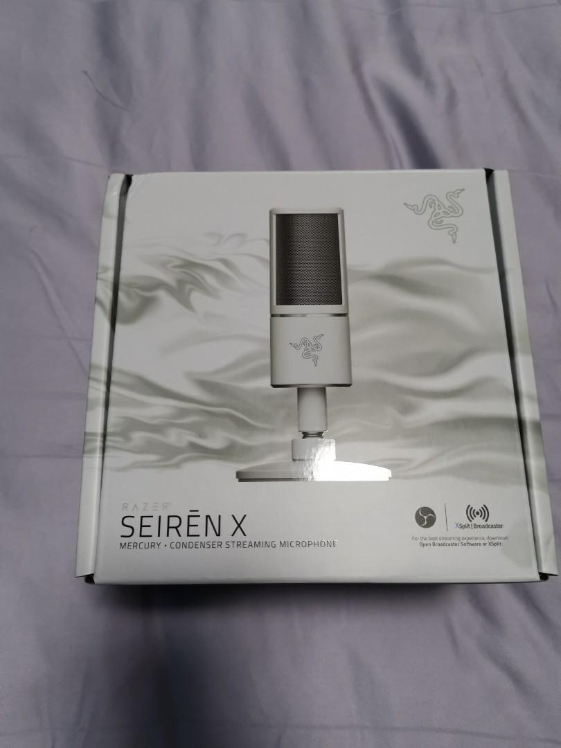 Razer Seiren X Mercury Edition Electronics Audio On Carousell
