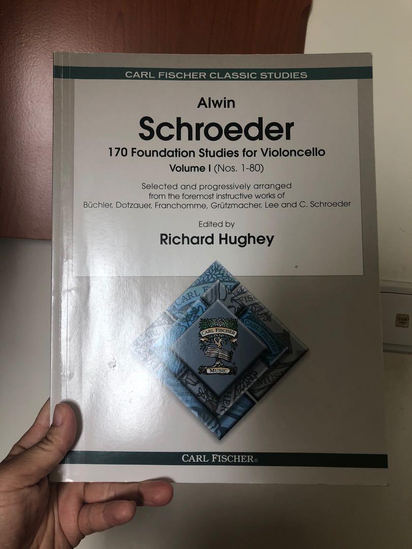 Schroeder 170 Foundation Studies For Cello Volume 1 Books