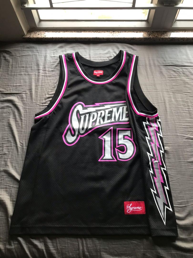 supreme bolt basketball jersey