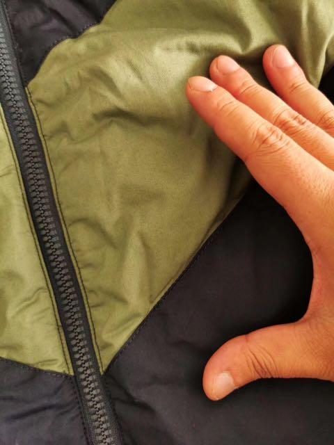 the north face purple label cotton down jacket