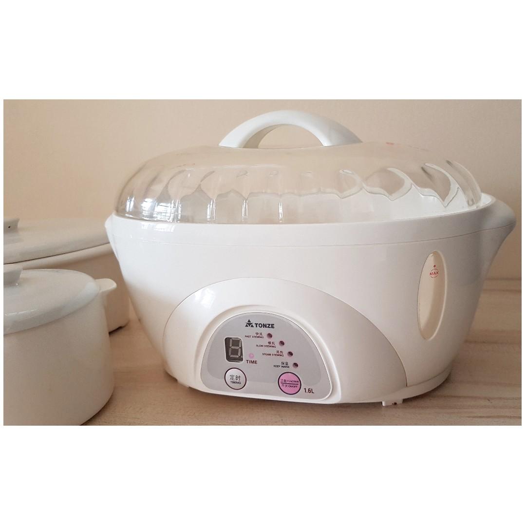 Double Boiler Tonze DDZ16A, TV & Home Appliances, Kitchen Appliances