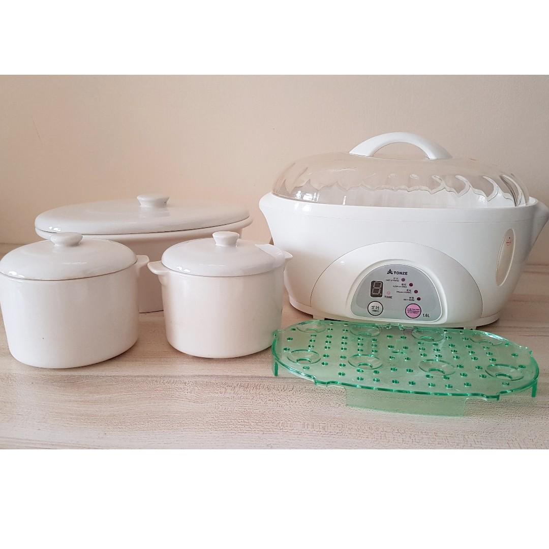 Double Boiler Tonze DDZ16A, TV & Home Appliances, Kitchen Appliances