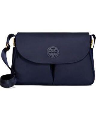 tory burch suede bag