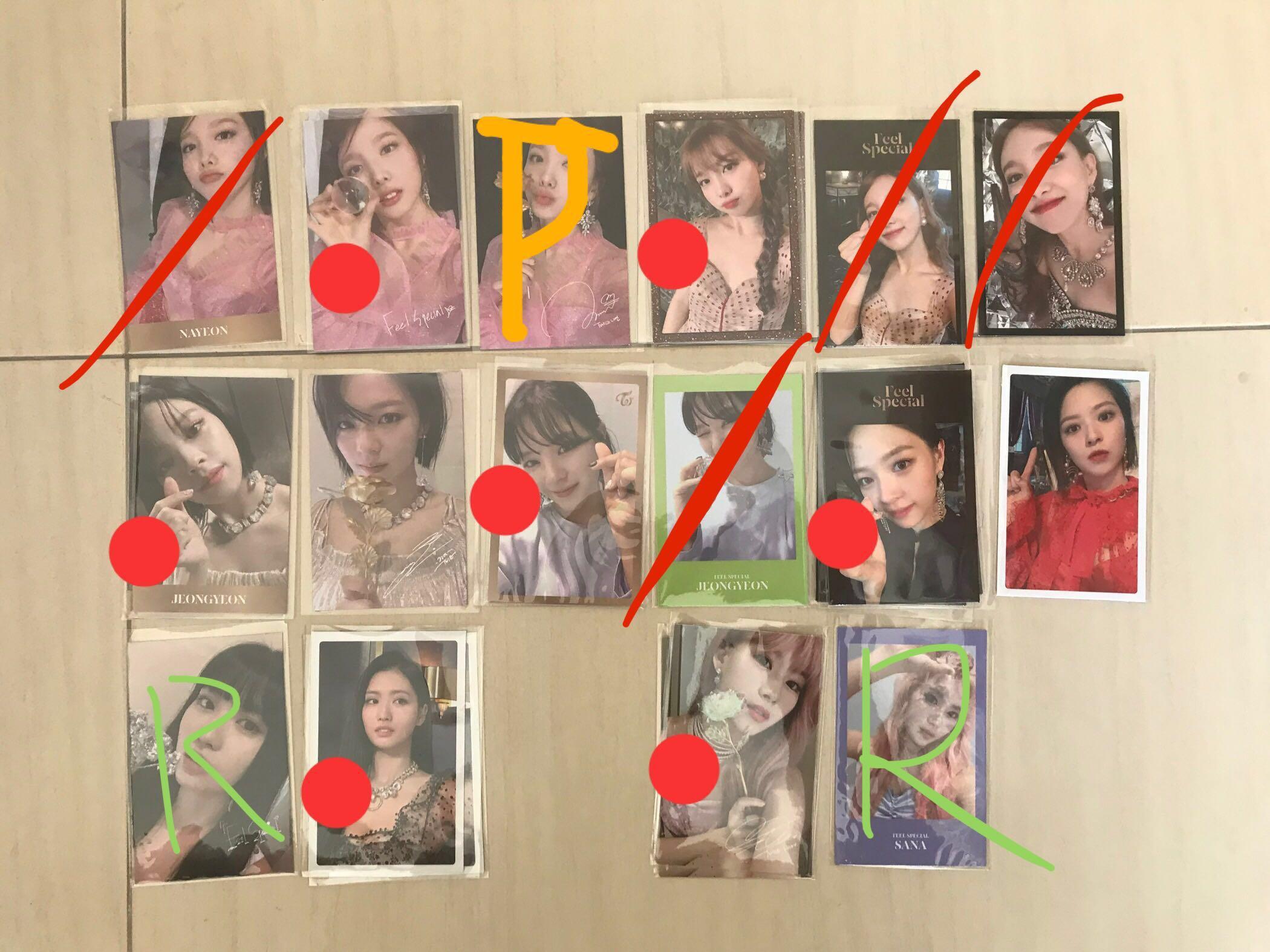 [Trade only] TWICE Feel Special Photocards, Hobbies & Toys, Memorabilia