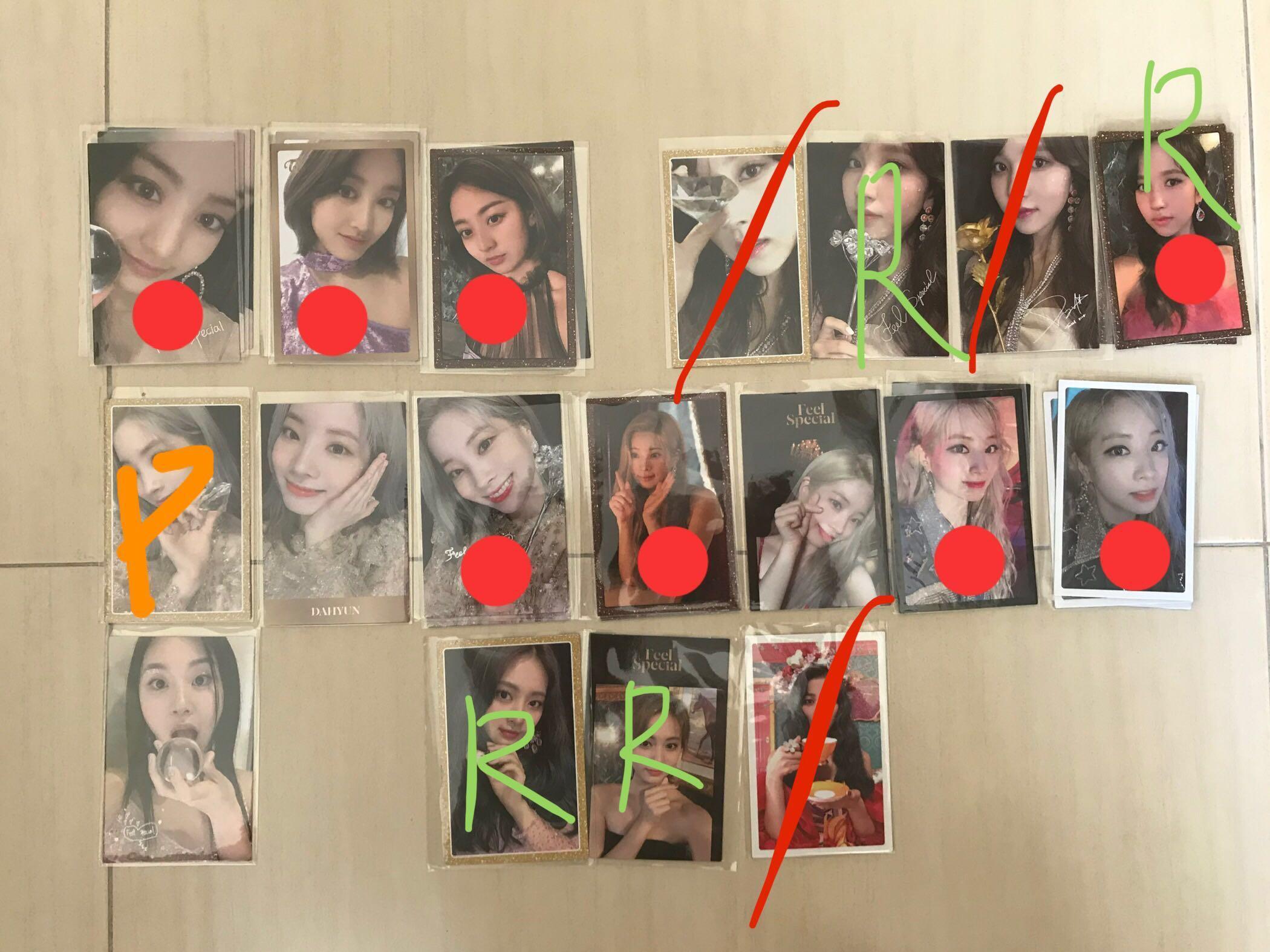 [Trade only] TWICE Feel Special Photocards, Hobbies & Toys, Memorabilia