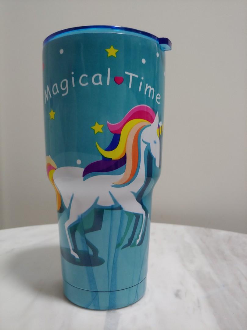 Turquoise Unicorn Yeti Tumbler