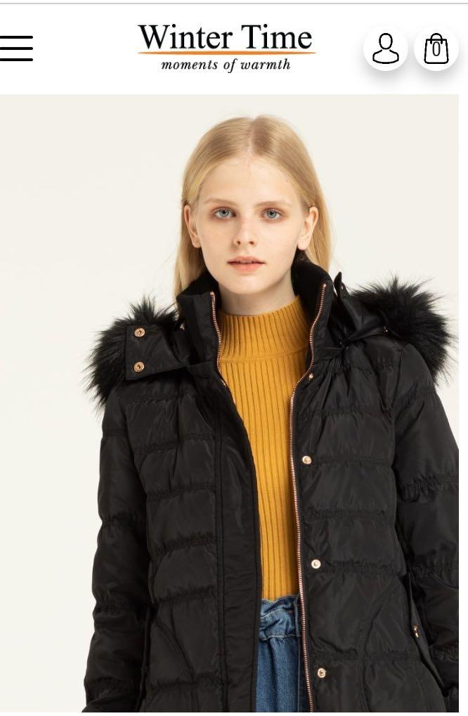 Down jacket size 20 sale