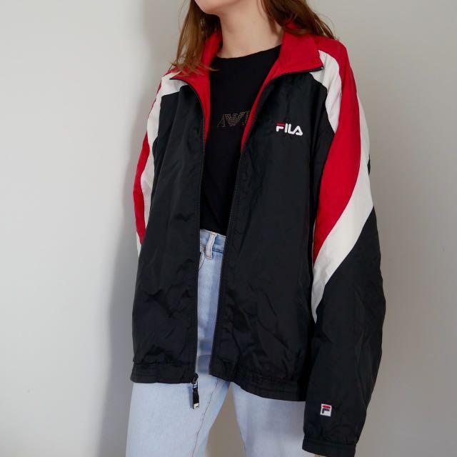 Vintage Fila Windbreaker Jacket Size, Hobbies Toys, Memorabilia & Collectibles, Vintage Collectibles on Carousell
