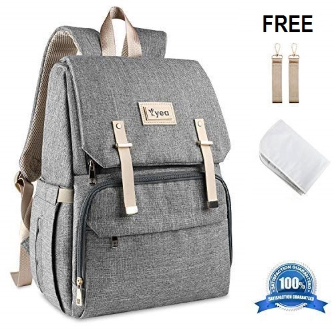 vkyea Large Capacity Diaper Bag Backpack (Category: Diaper Bags & Wetbags) located in Davao. Submitted by barato2017 (Listing ID 259833665, Image 1). Description: item condition: Brand New with Tag 100% AUTHENTIC / ORIGINAL vkyea Baby Nappy Bag Backpack, Multifunctional Changing For Traveling Mom Daddy, Large Capacity Diaper Waterproof Pad 3 Insulated Pockets Bottle Stroller Fit Gray Safety warning ♥Warm Tips: For the safety of the baby, please d