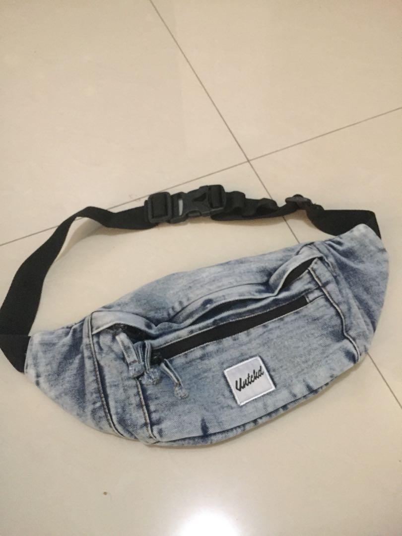 Waist bag denim on sale