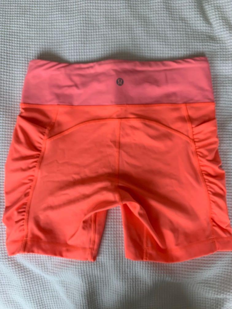 Women's Lululemon shorts spandex size 6 