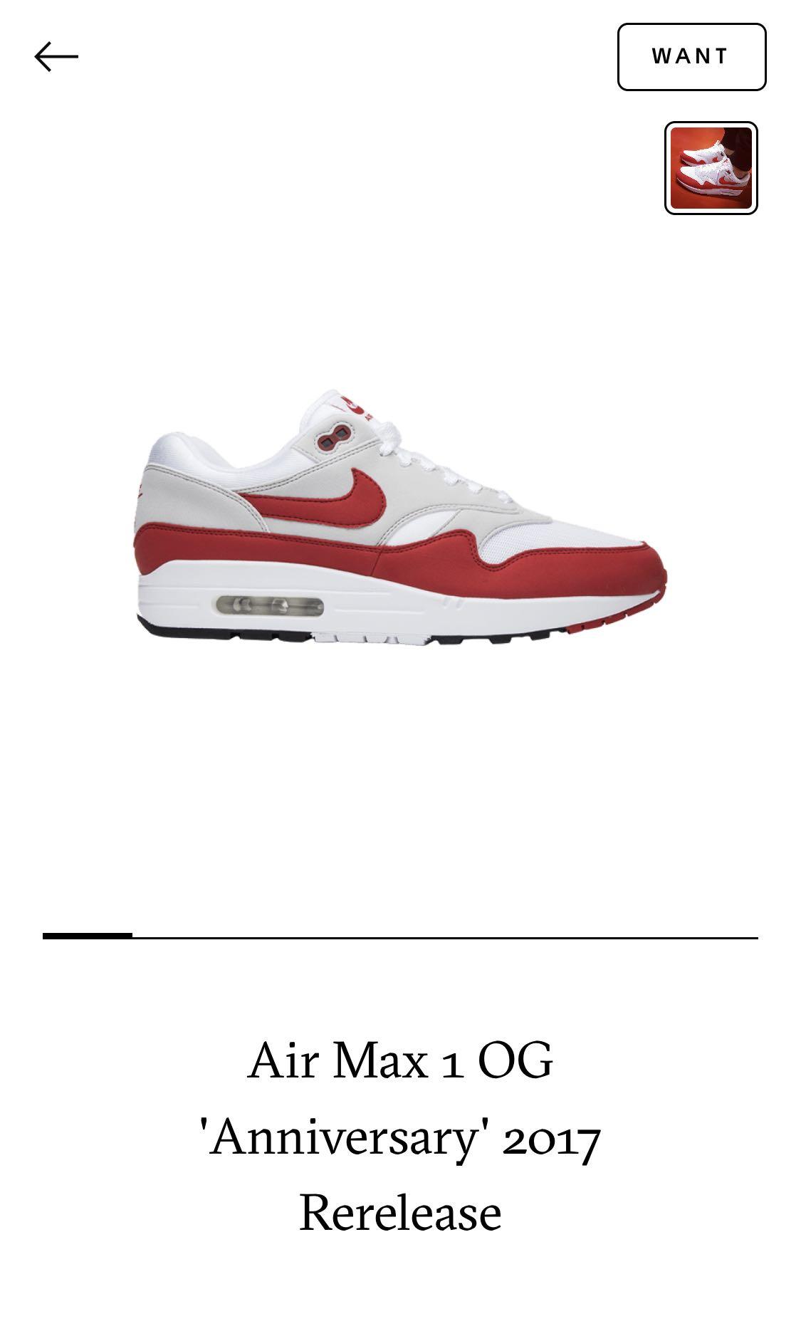 nike air max 1 mens 2017