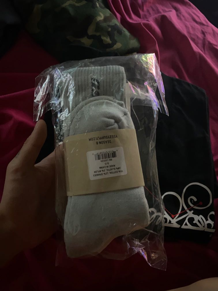 Yeezy season 6 calabasas socks Men s Fashion Watches Accessories Socks on Carousell