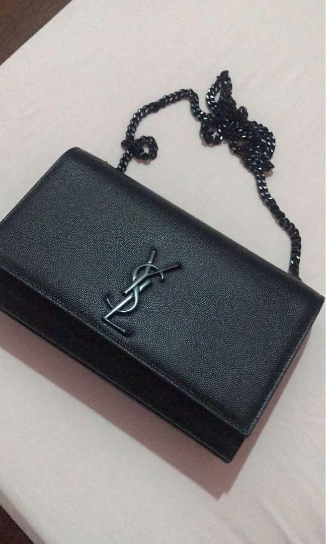 ysl bag all black