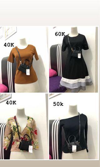top atasan dress