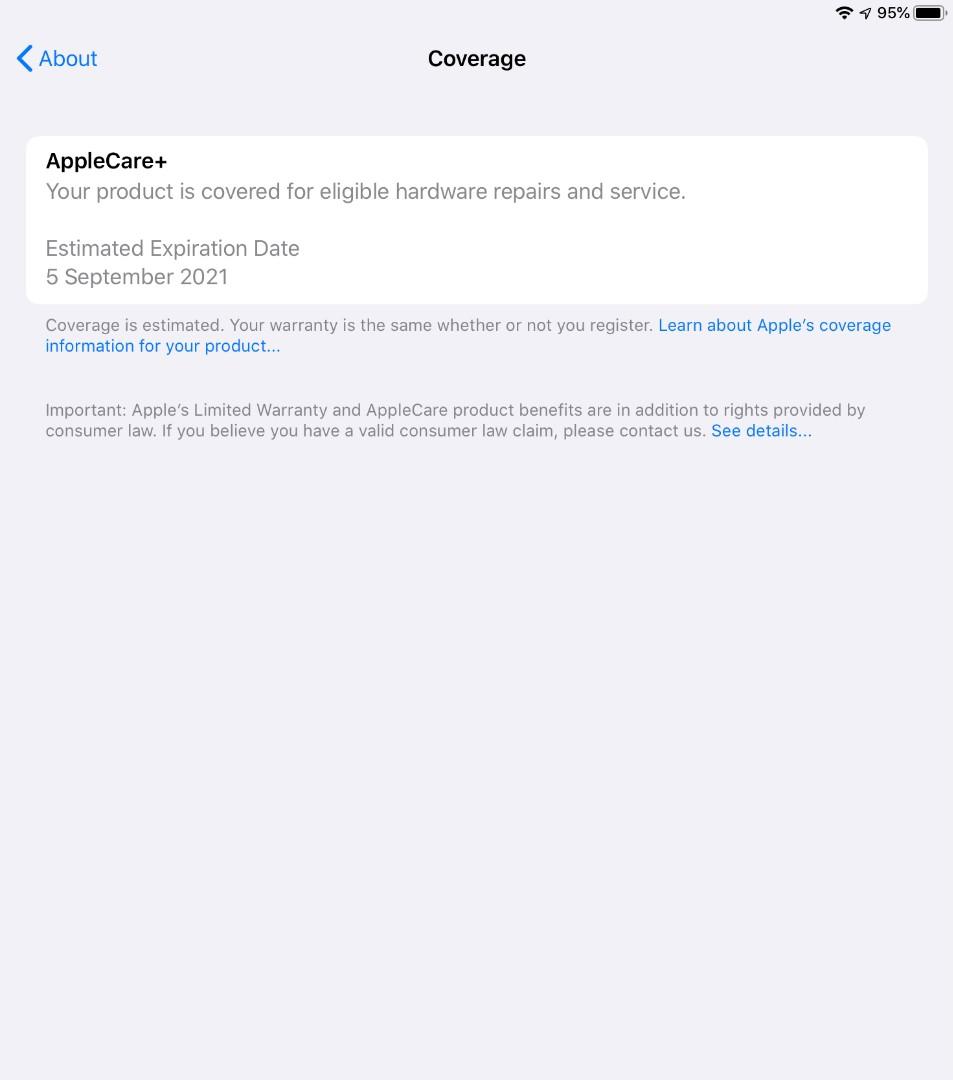 10 5 Ipad Air 3 Pencil With Applecare Mobile Phones Tablets Tablets On Carousell