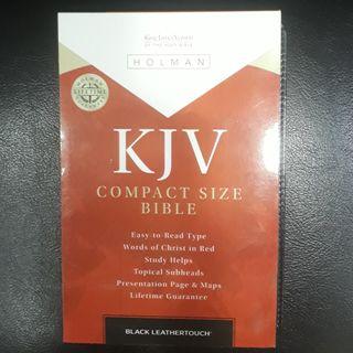 Holman KJV Comapct Size Bible (Black Leathersoft)