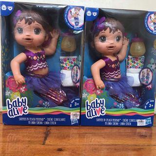 SALE! 30% OFF!! Original Hashbro Baby Alive   Shimmer 'n Splash Mermaid