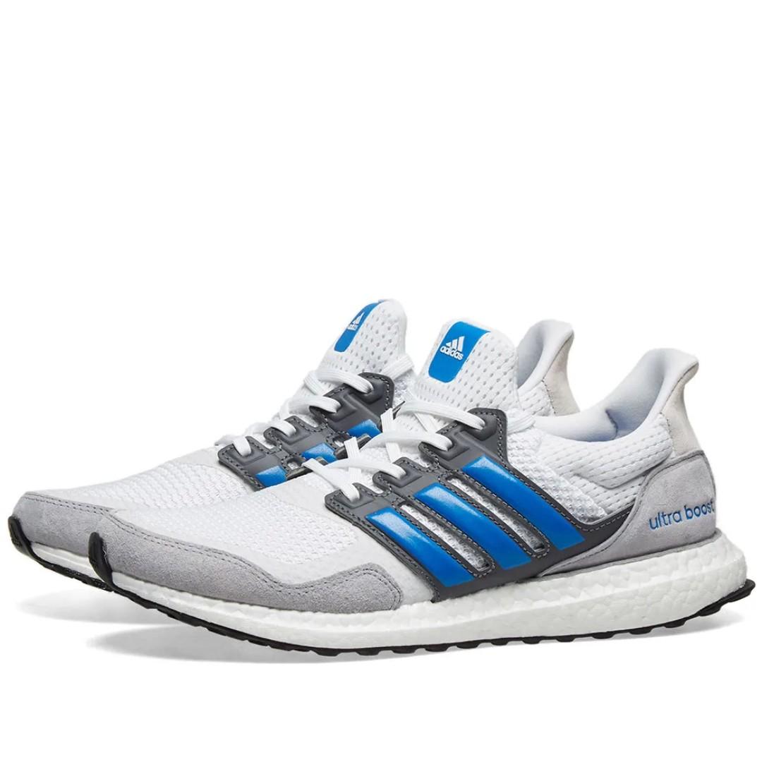 ultra boost blue white