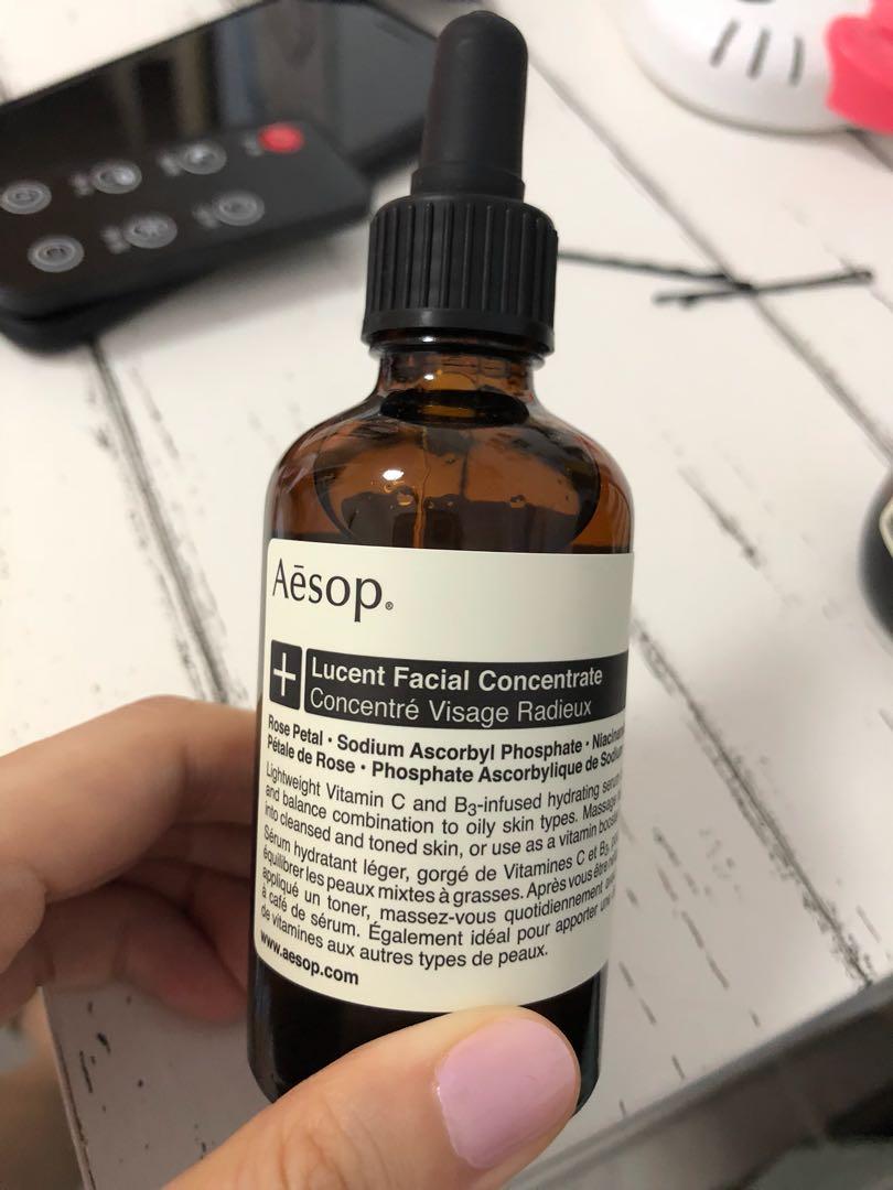 aesop lucent facial concentrate 60ml