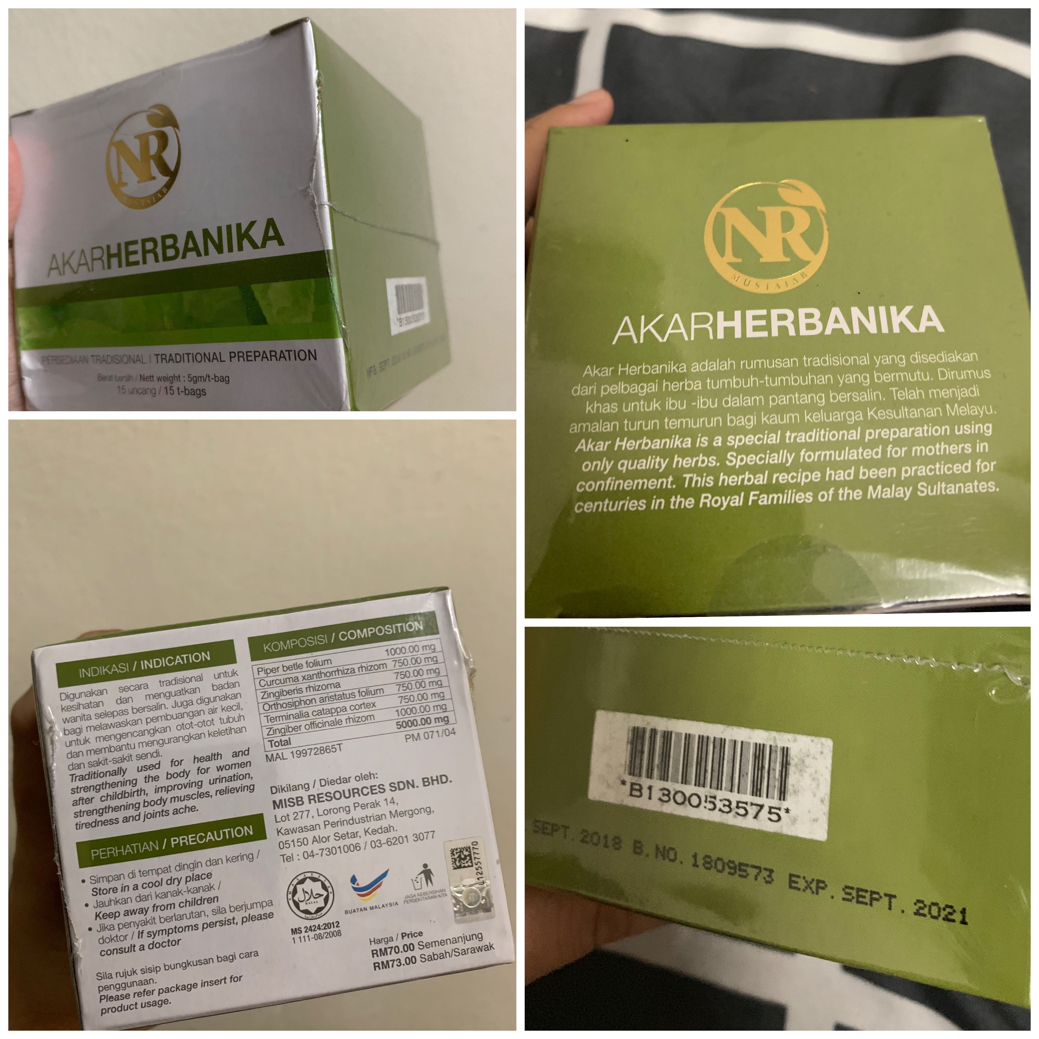 Akar Herbanika Nona Roguy Health Beauty Skin Bath Body On Carousell