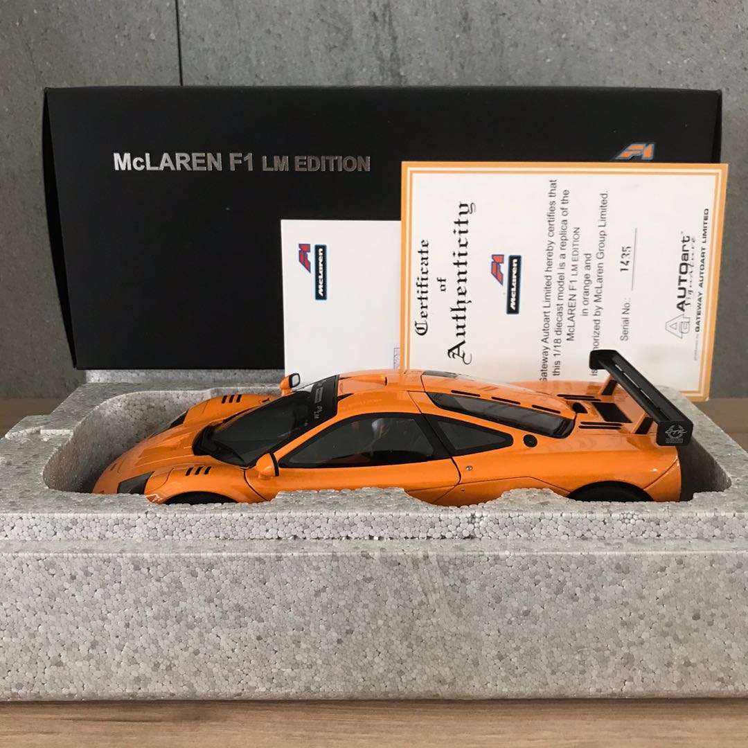 Autoart mclaren f1 lm top