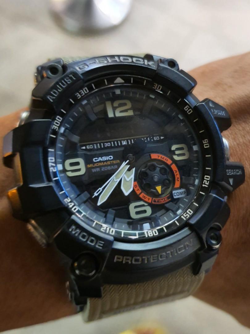 CASIO G SHOCK MUDMASTER GG 1000 1A5DR GG100