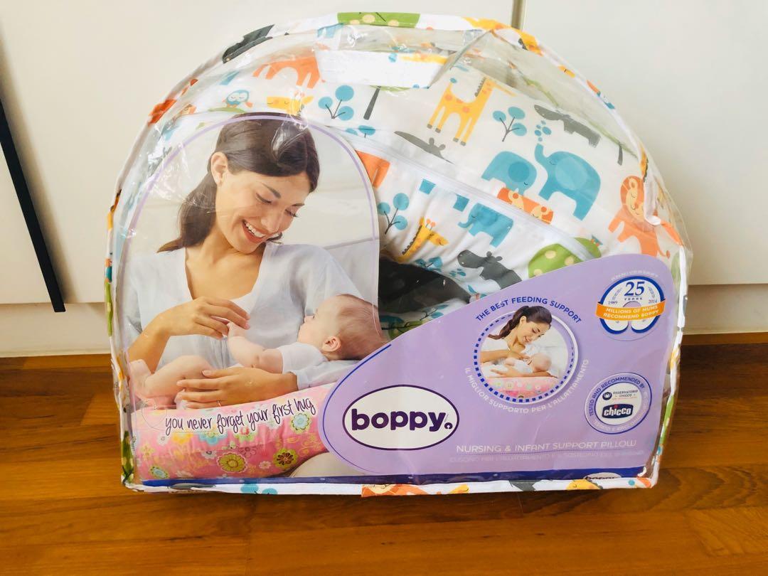 Chicco Boppy Breastfeeding and Tummy Time Pillow Babies Kids Nursing Feeding Weaning Toddler Feeding on Carousell