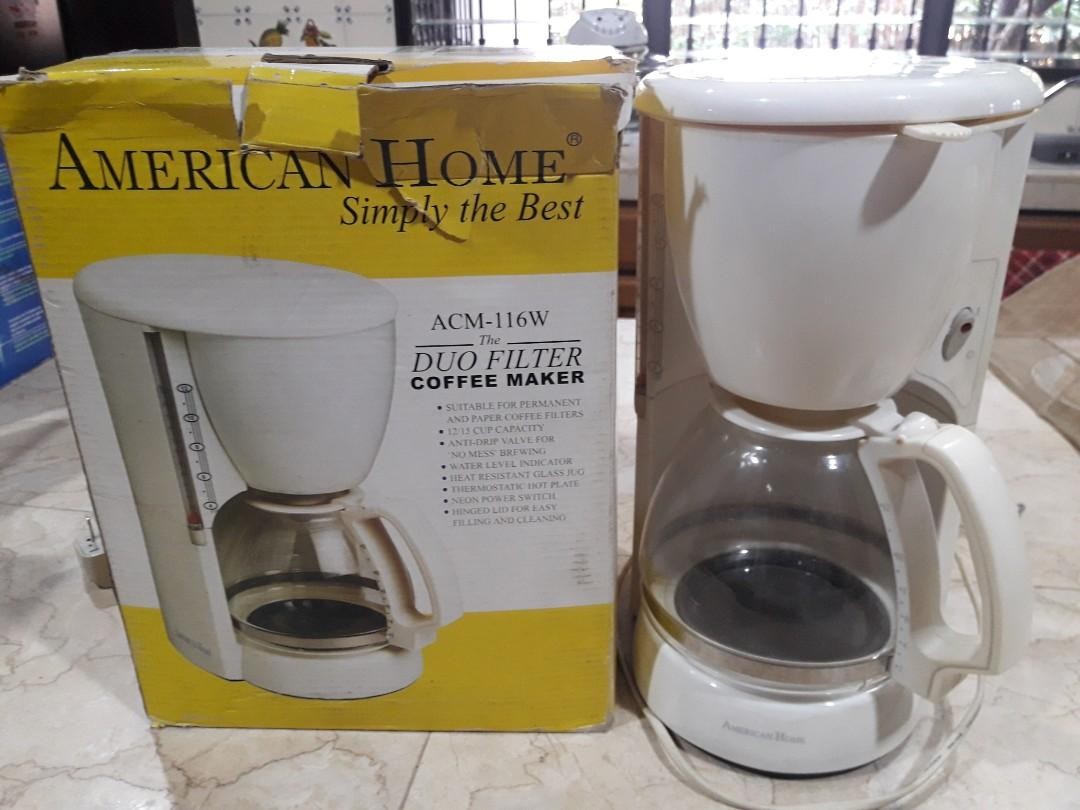 American Home Coffee Maker, TV & Home Appliances, Kitchen Appliances