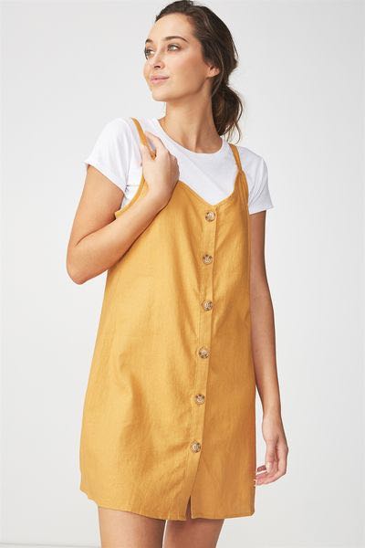 Cotton on button sales down dress