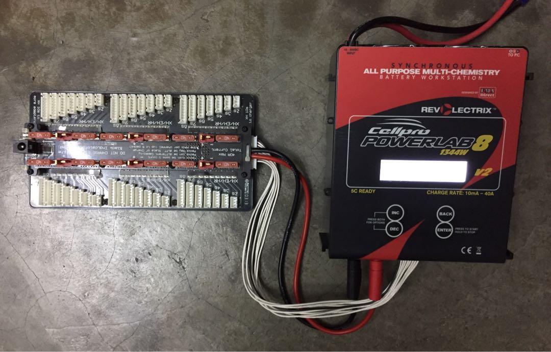 Efuel 60A Switching DC Power Supply & Revolectrix CellPro Powerlab 8 V2