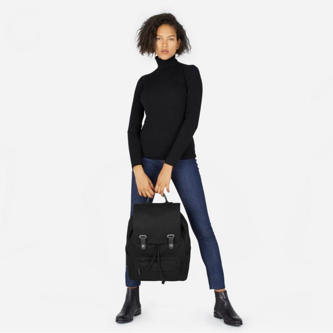 Everlane twill snap backpack cheap