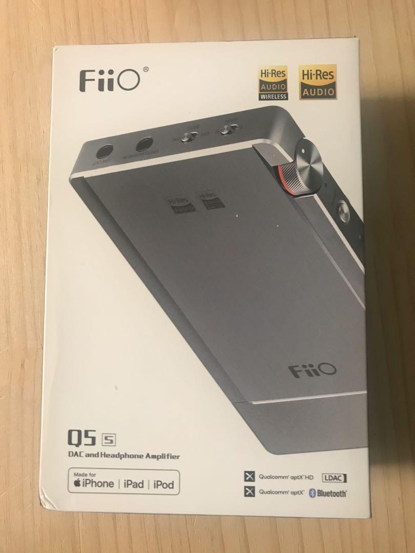 FIIO Q5S + 升級AM3D THX AAA 多功能手提耳擴便攜藍牙DSD解碼, 音響