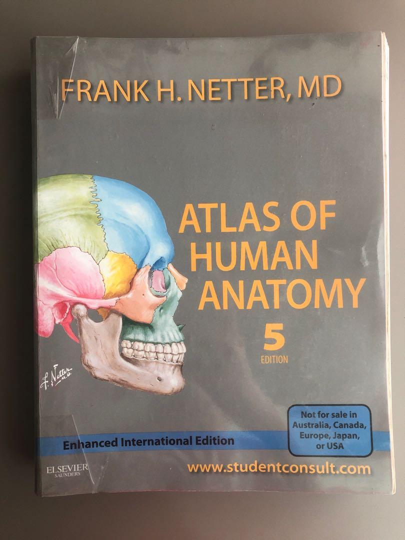 Frank Netter Atlas Of Human Anatomy Edition 5 Books Stationery Textbooks Professional Studies On Carousell