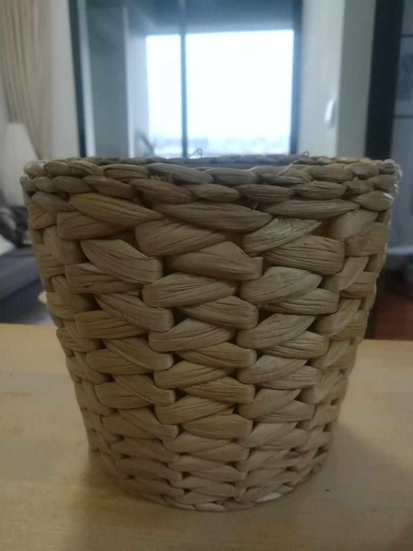 Fridfull Ikea Basket Pot Gardening Pots Planters On Carousell