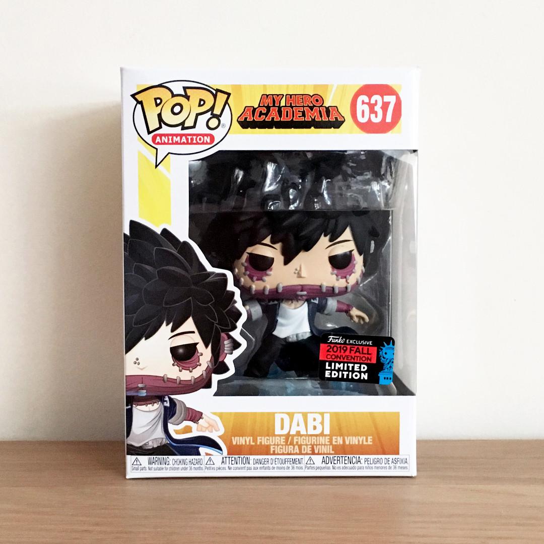 Funko Pop My Hero Academia Dabi Nycc 2019 Fall Convention Limited Edition Exclusive Toys Games Bricks Figurines On Carousell