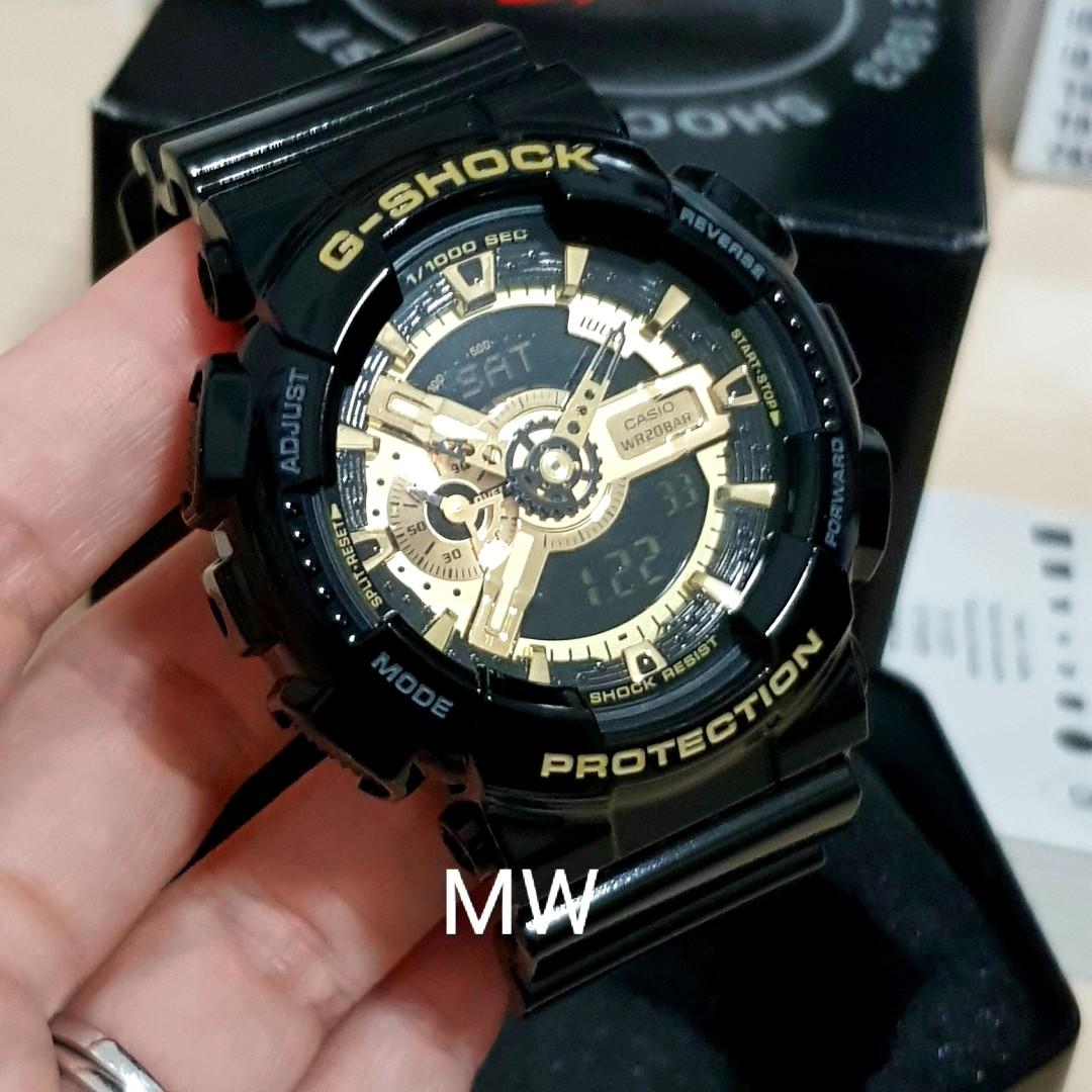 GA110GB1 GA110 Casio GShock World Time Alarm Analog Digital Watch, Mobile Phones & Gadgets